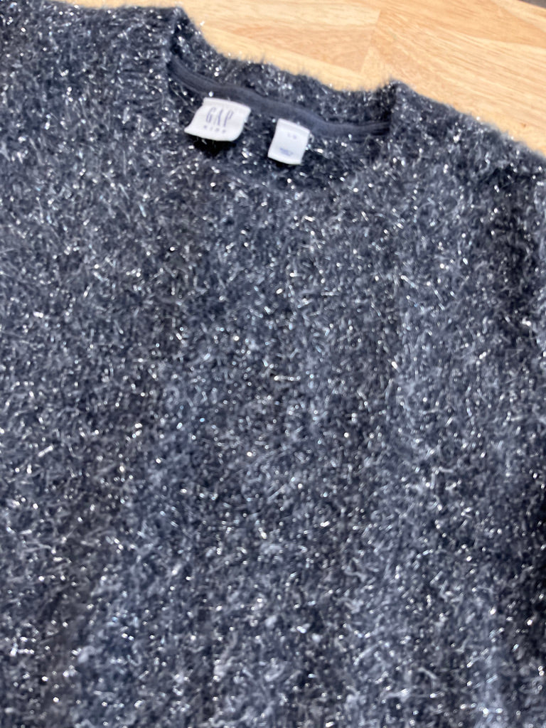 Gap Kids L (10–12Y) Grey Sweater – Sparkle Knit