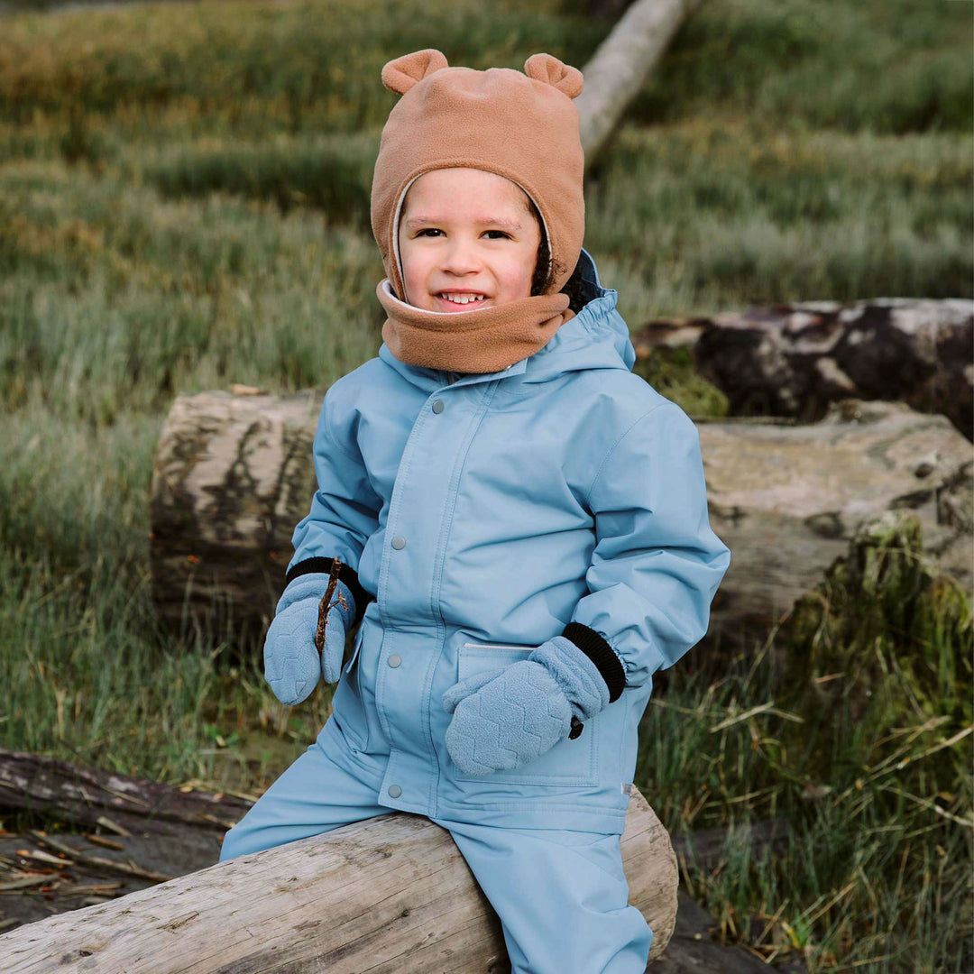 Kids Fleece Animal Hats | Brown Bear