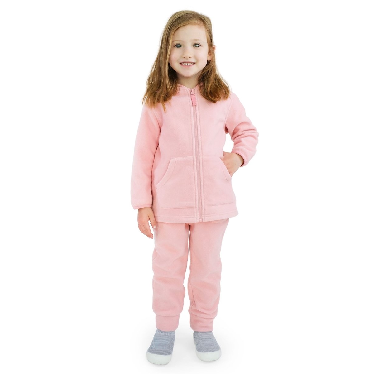Fleece Jacket | Dusty Pink - Nest and Sprout - Jan & Jul