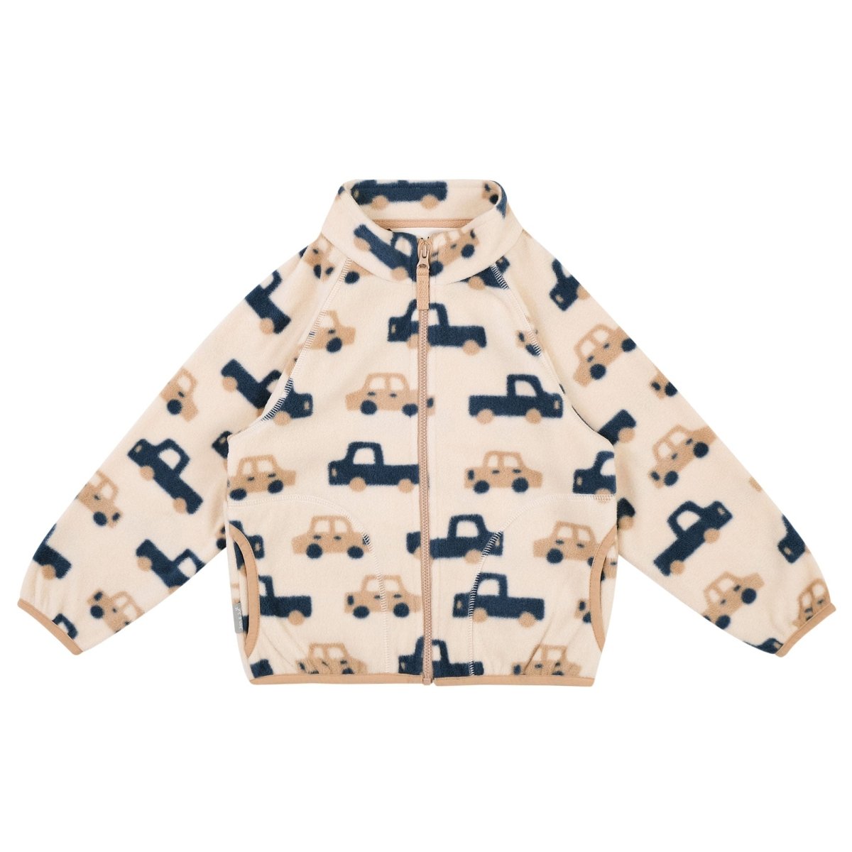 Jan & Jul Cozy Fleece Jacket – Cozy Cars - Nest and Sprout-Jan & Jul
