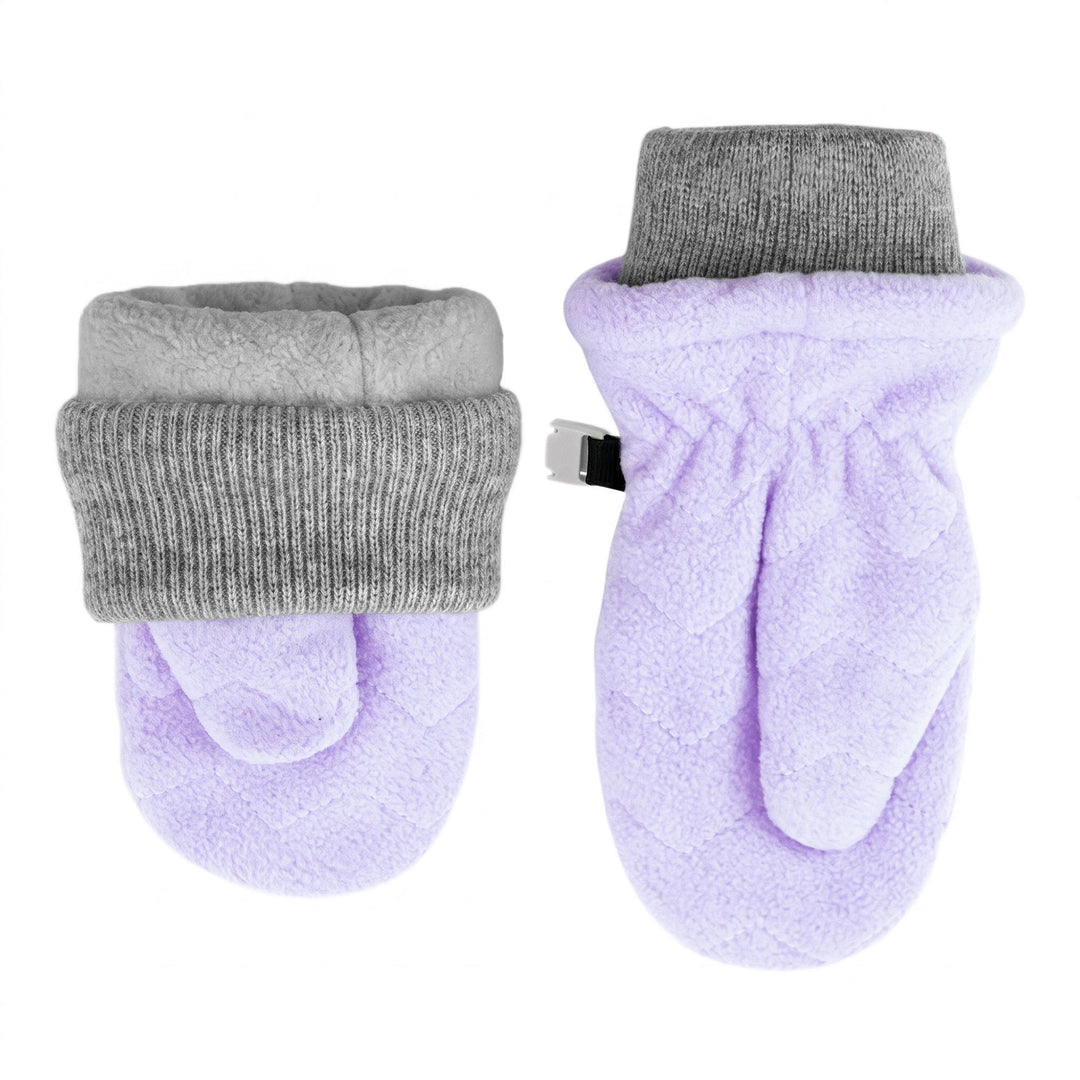 Jan & Jul Kids Fleece Mittens – Lavender