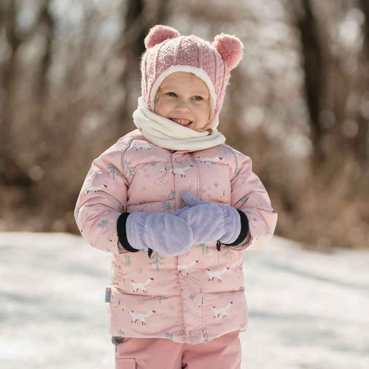 Jan & Jul Kids Fleece Mittens – Lavender