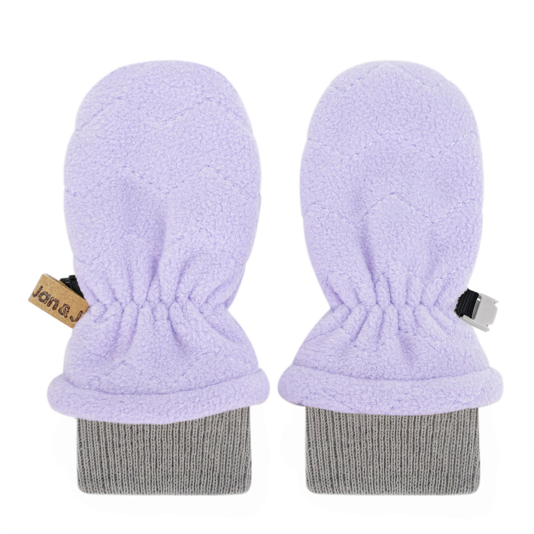 Jan & Jul Kids Fleece Mittens – Lavender