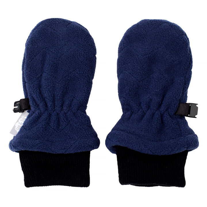 Jan & Jul Kids Fleece Mittens – Navy