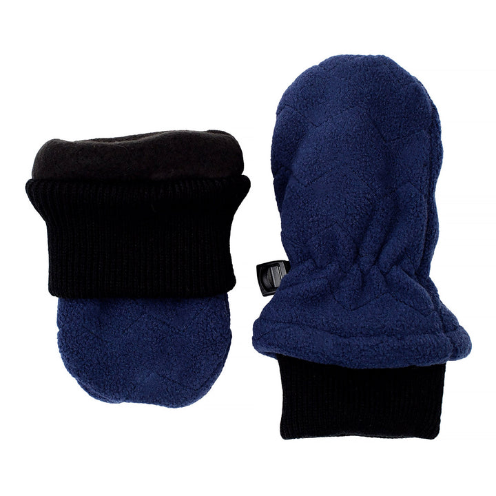 Jan & Jul Kids Fleece Mittens – Navy