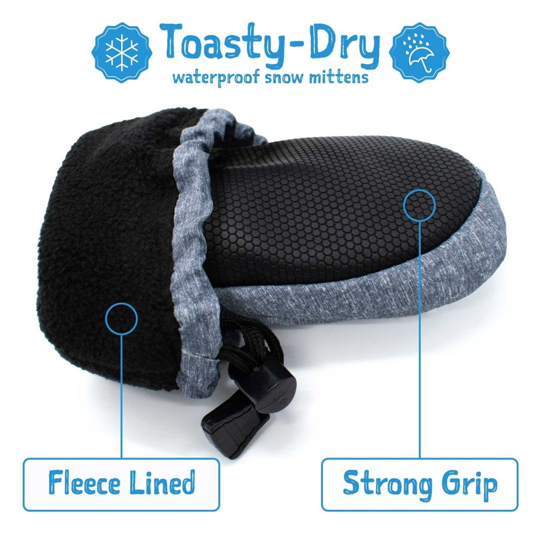 Jan & Jul Toasty-Dry Waterproof Snow Mittens – Dark Spruce - Nest and Sprout-Jan & Jul