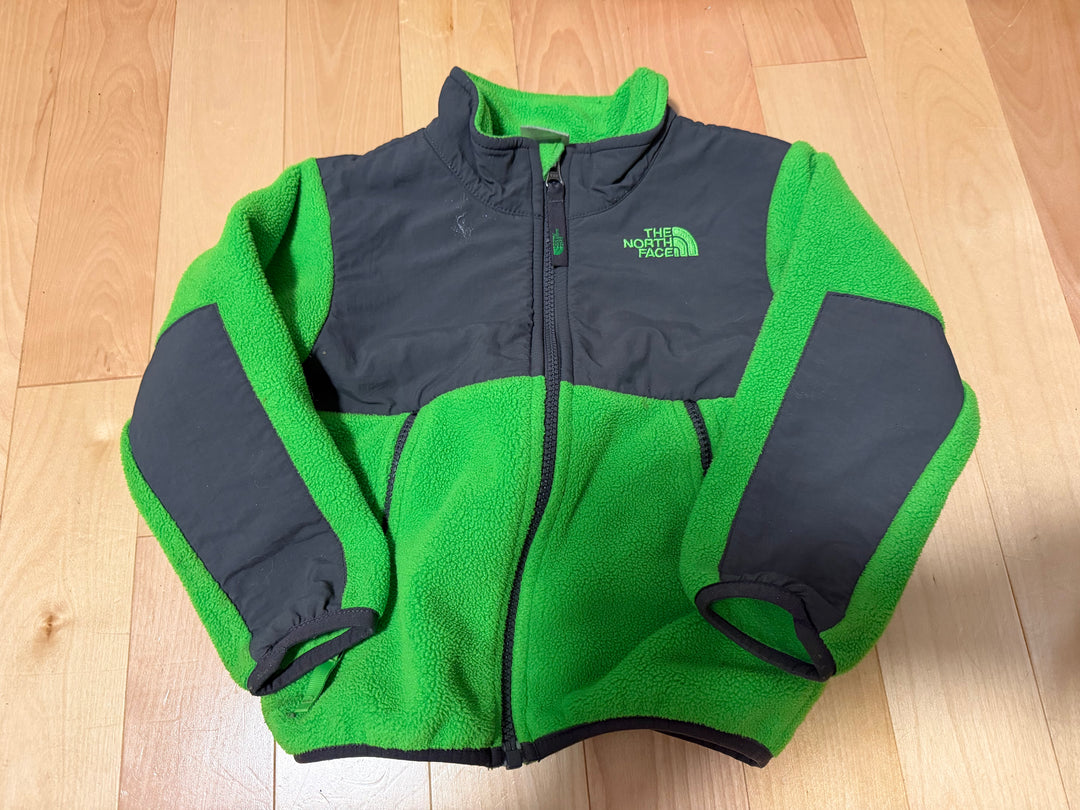 The North Face Fleece Jacket – 3T | green and charcoal | Play