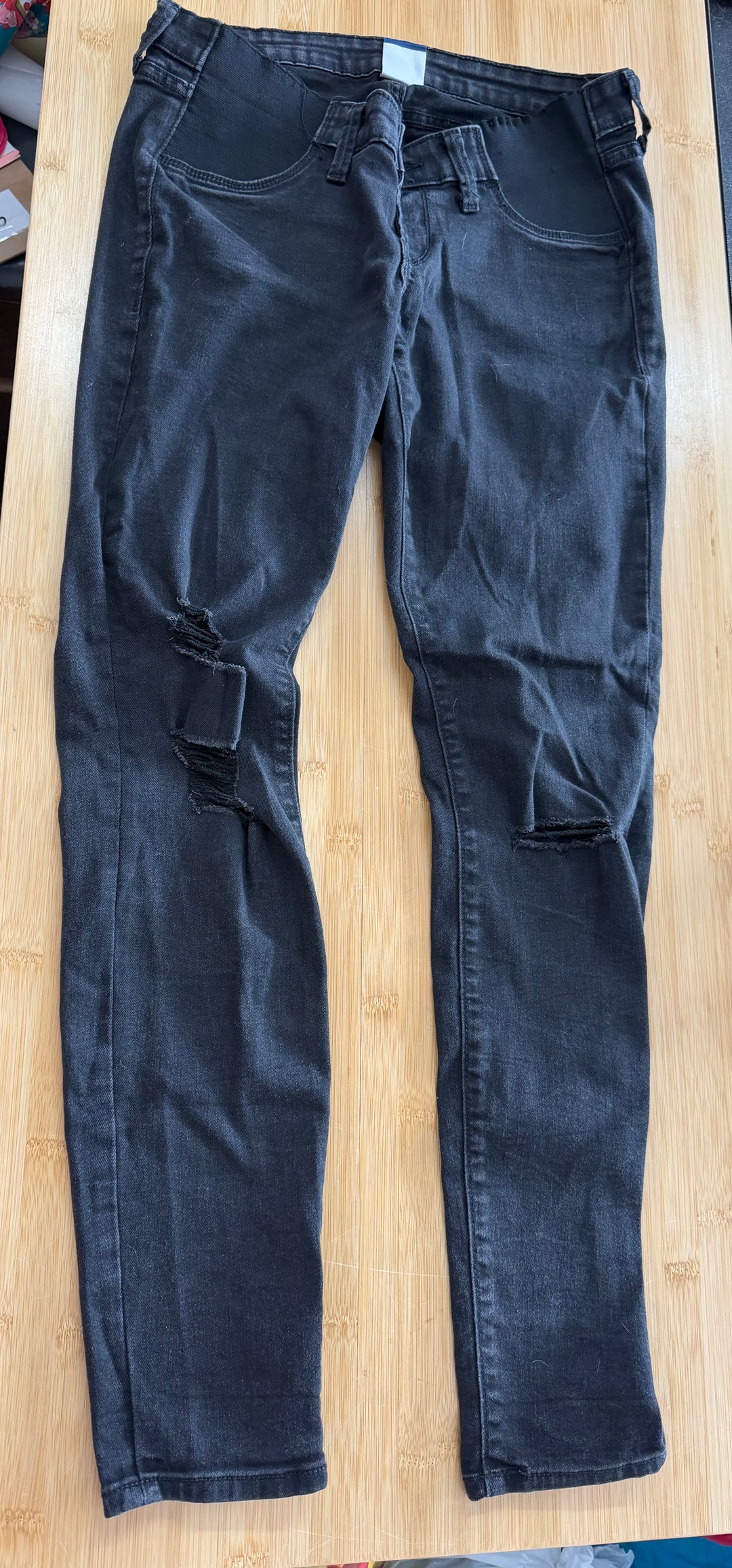 Old Navy Maternity Rockstar Skinny Jeans – 6 | Black Denim