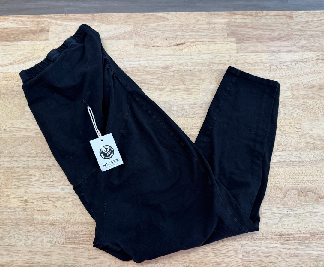 Torrid Black Cotton Maternity Leggings | Size 3