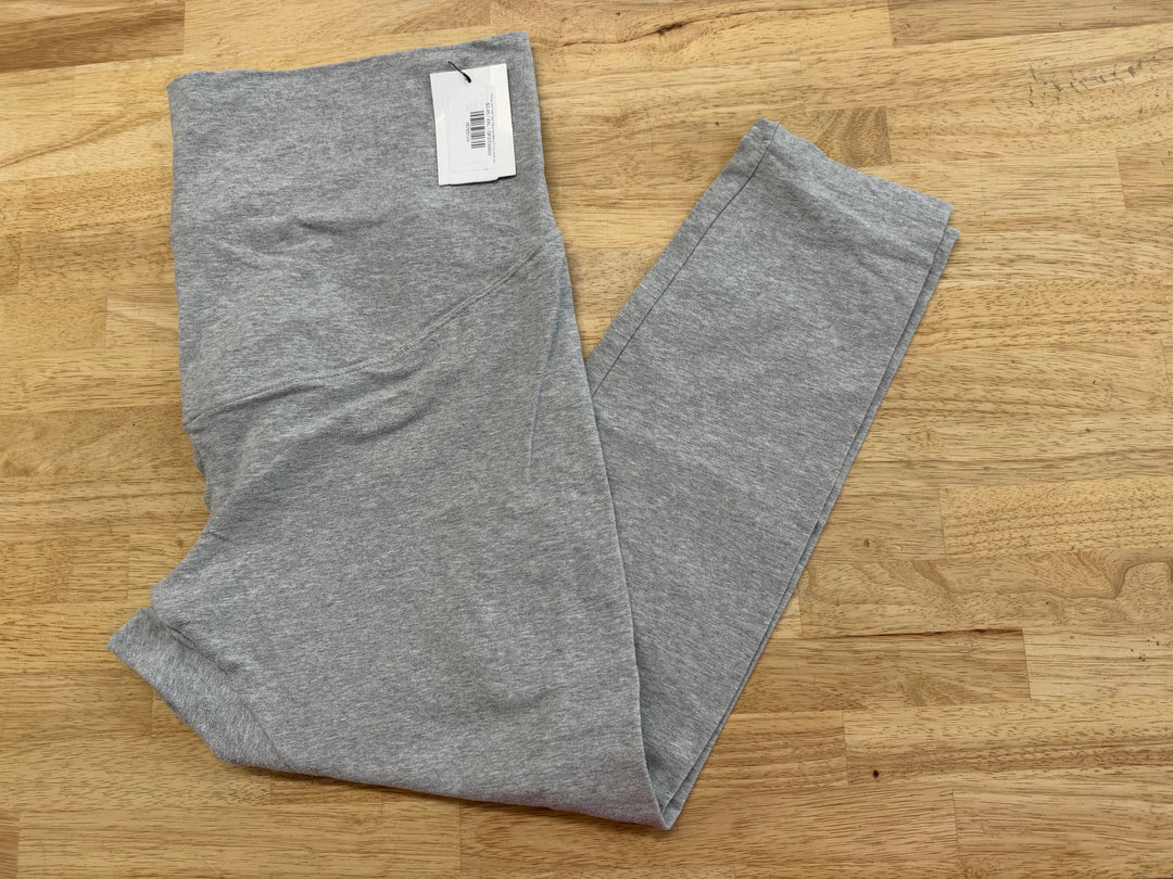 Paisley Sky Grey Capri Leggings Heavy Pilling | Size XXL
