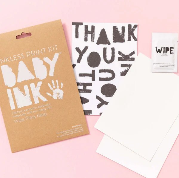 BABYINK Inkless Print Kit - Black - Nest and Sprout - BABYINK