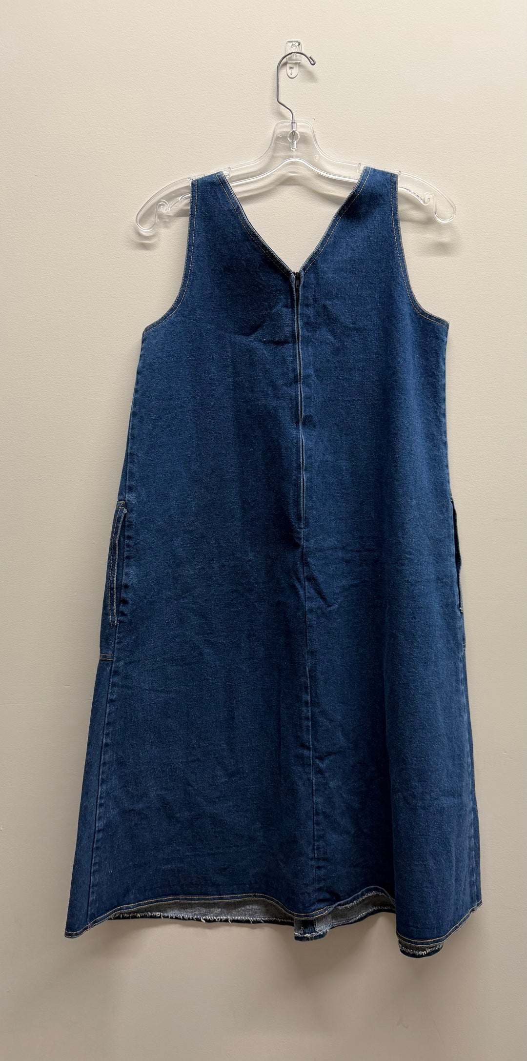 Lady Madonna Denim Maternity Dress – 8 Vintage