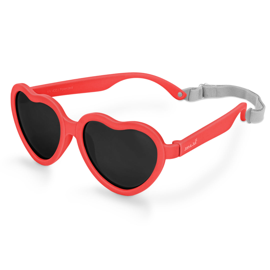 Kids Heart Sunglasses | Nautical Red