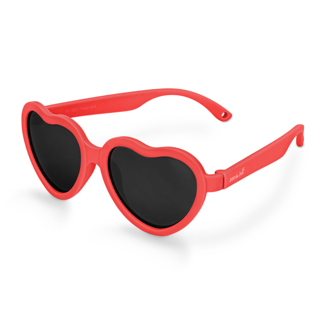 Kids Heart Sunglasses | Nautical Red