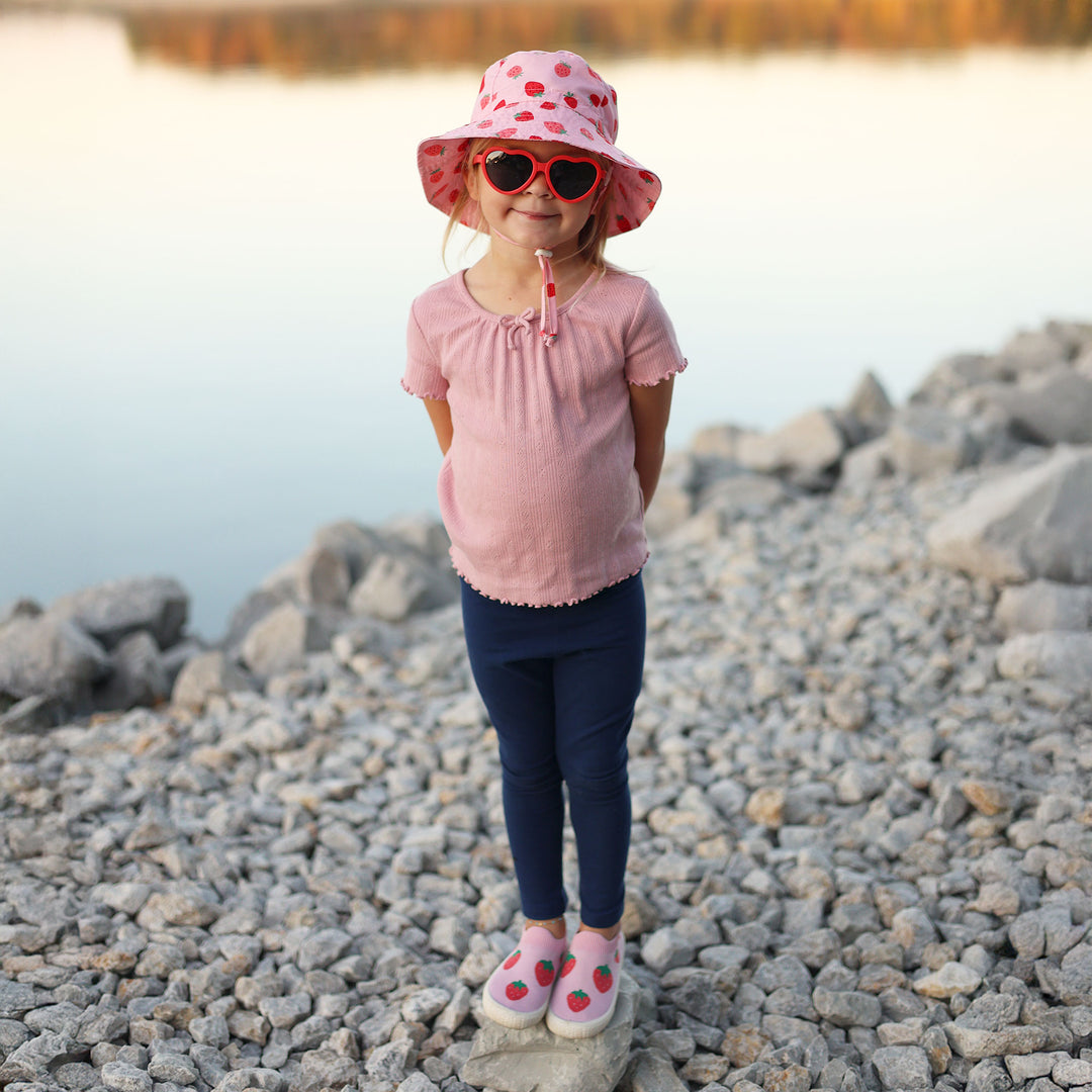 Kids Heart Sunglasses | Nautical Red