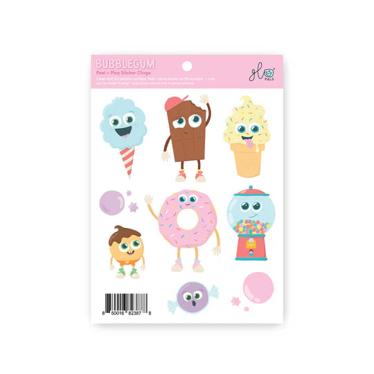 Glo Pals | Peel + Cling Stickers