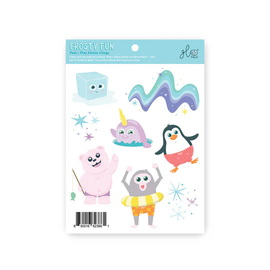 Glo Pals | Peel + Cling Stickers