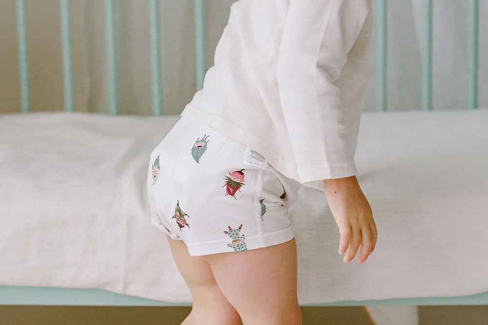 12 Pcs/lot 100% Organic Cotton Girls Briefs Shorts Panties Baby Underwear  High Quality Kids Briefs For Children's Clothes 0-11 Y