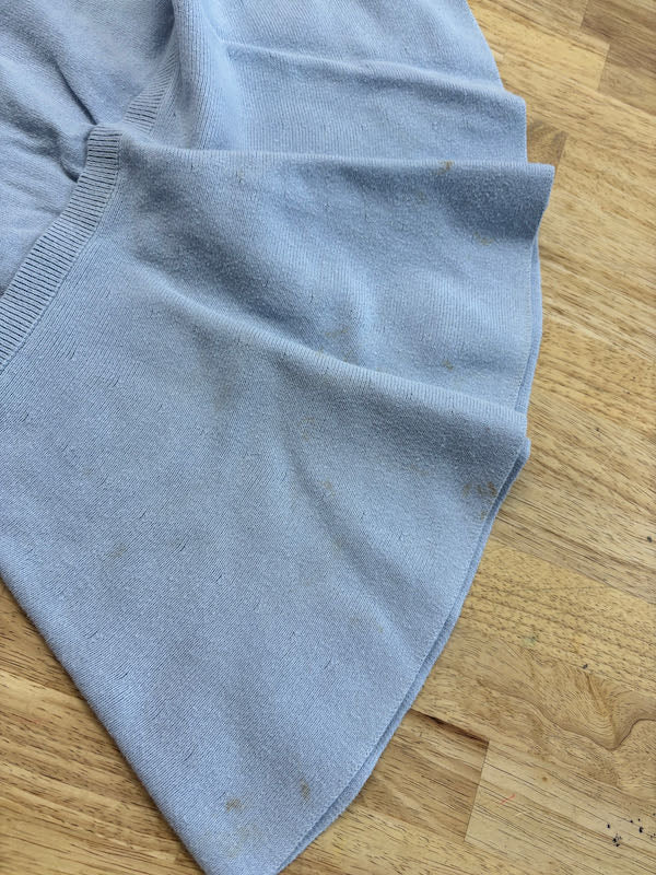 Zara Knit Blue Drop-Waist Dress | Size 6 play