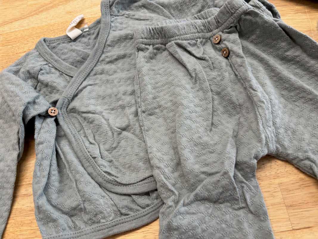 SNUG Sage Green Set with Blanket | Size 6–9M