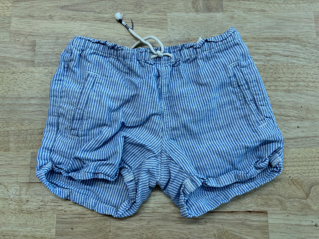 Gap Kids Blue Striped Shorts | Size XS (4/5Y)