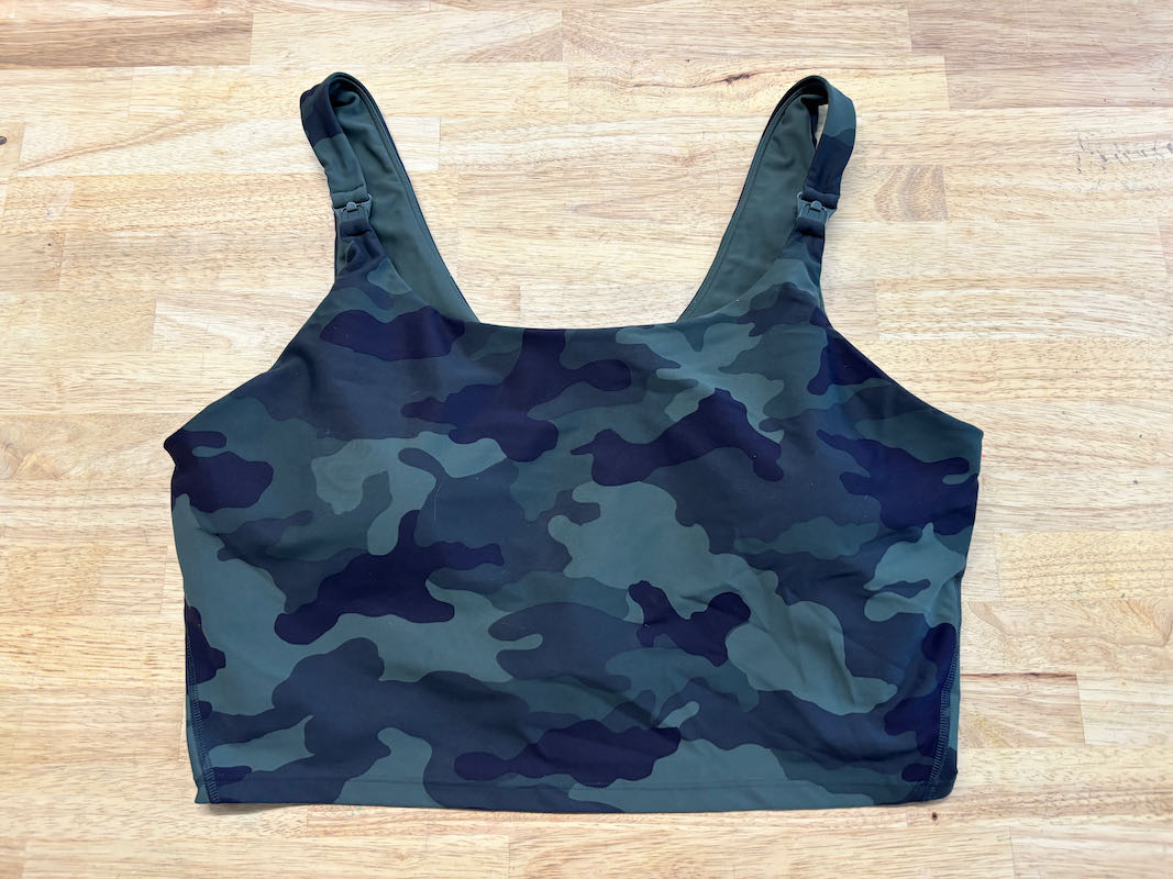 Old Navy Active Powersoft Nursing Bra Camo | Size XXL