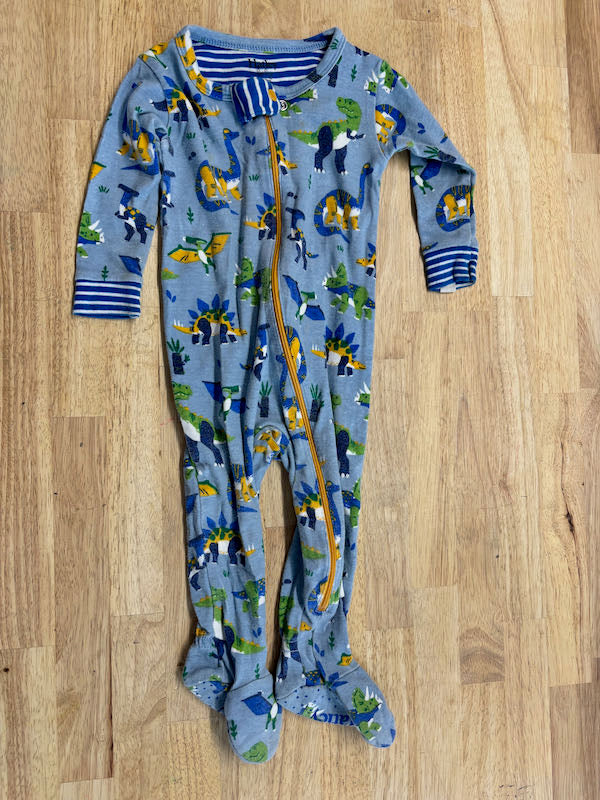 Hatley Dinosaur Footed Sleeper | Size 6–9M