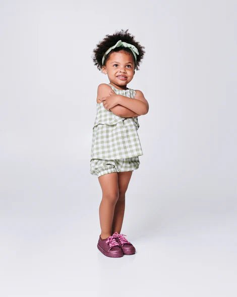Mini Melissa Hip M Lover Jelly Sneaker | Glitter Pink FINAL SALE - Nest and Sprout - Mini Melissa