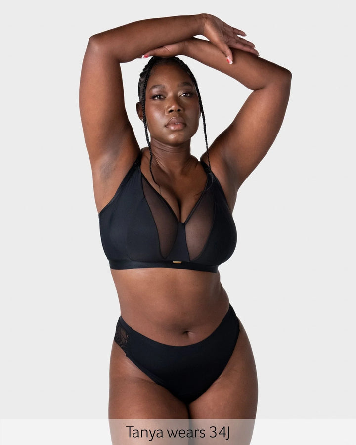 Hotmilk Flawless Full Cup Plunge – Black