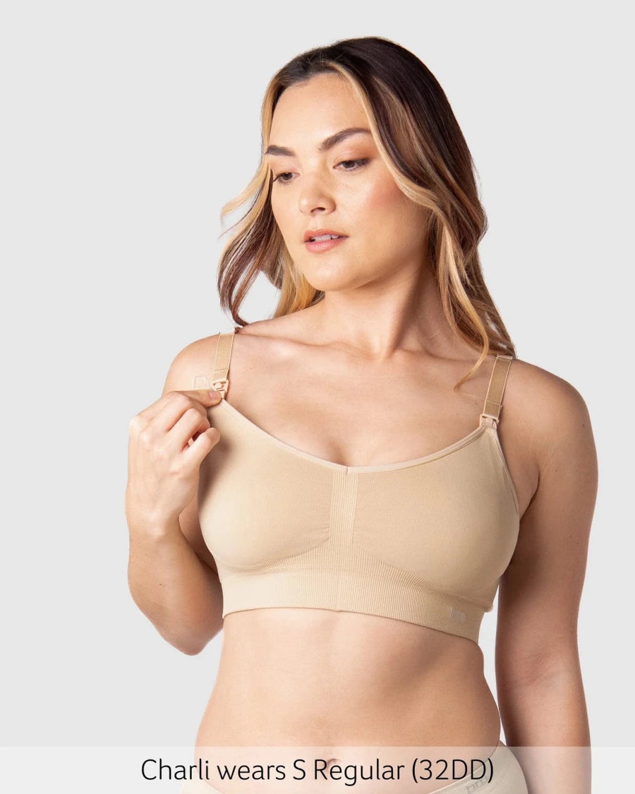 My Necessity 2.0 Multifit Bra | Frappe - Nest and Sprout - Hot Milk