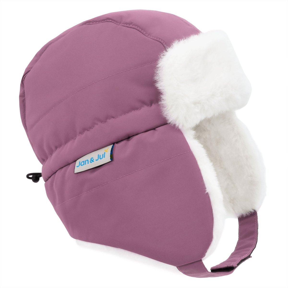 Jan & Jul Toasty-Dry Trapper Hat – Dark Plum - Nest and Sprout-Jan & Jul