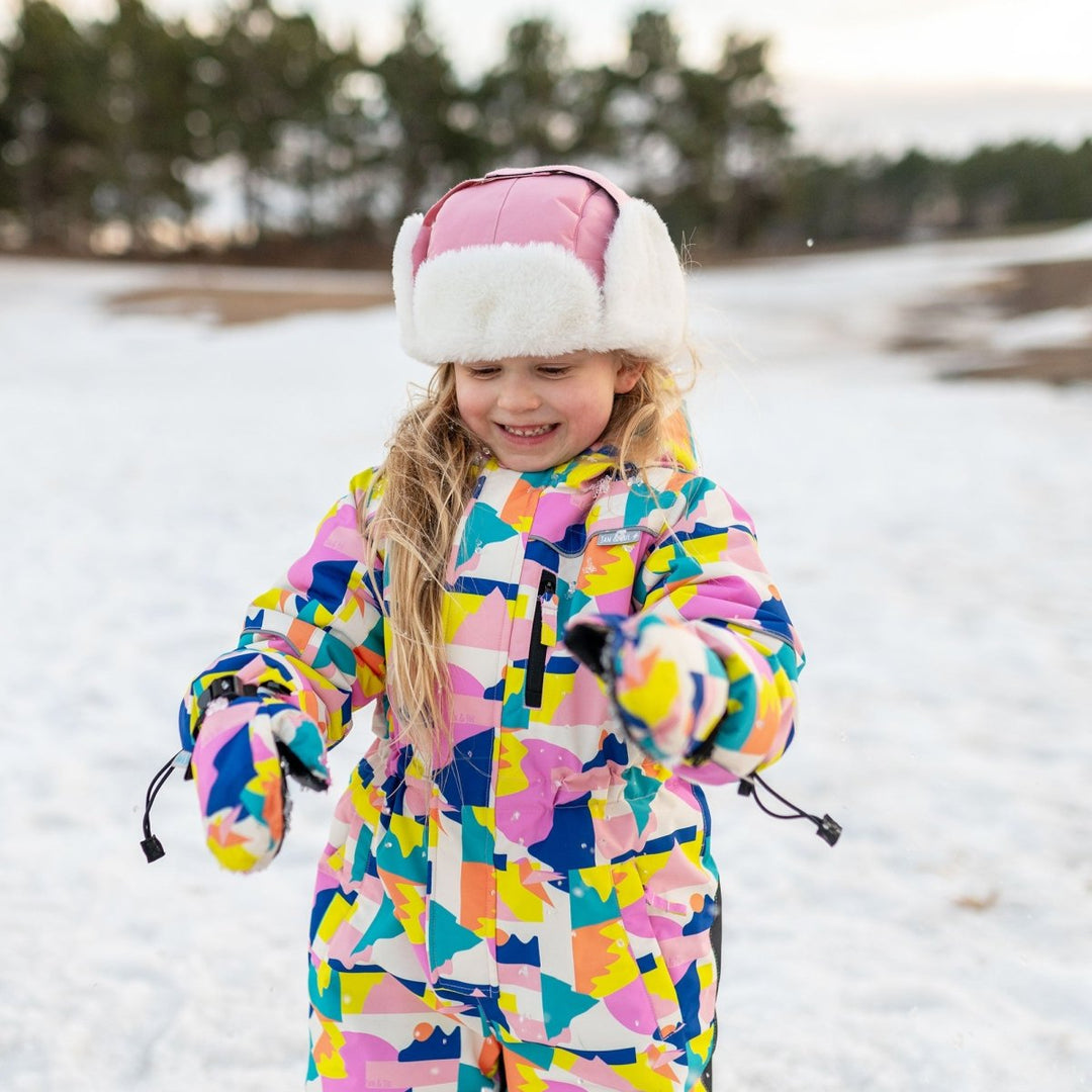 Jan & Jul Toasty-Dry Trapper Hat – Dusty Pink - Nest and Sprout-Jan & Jul