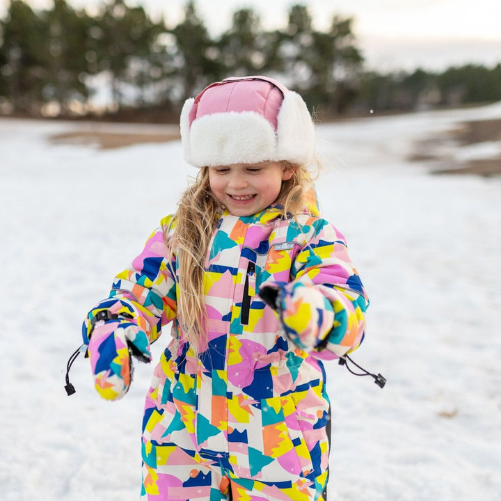 Jan & Jul Toasty-Dry Trapper Hat – Dusty Pink - Nest and Sprout-Jan & Jul