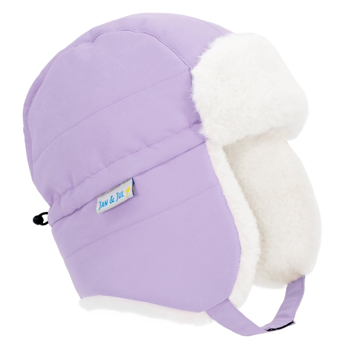 Jan & Jul Toasty-Dry Trapper Hat – Lavender - Nest and Sprout-Jan & Jul