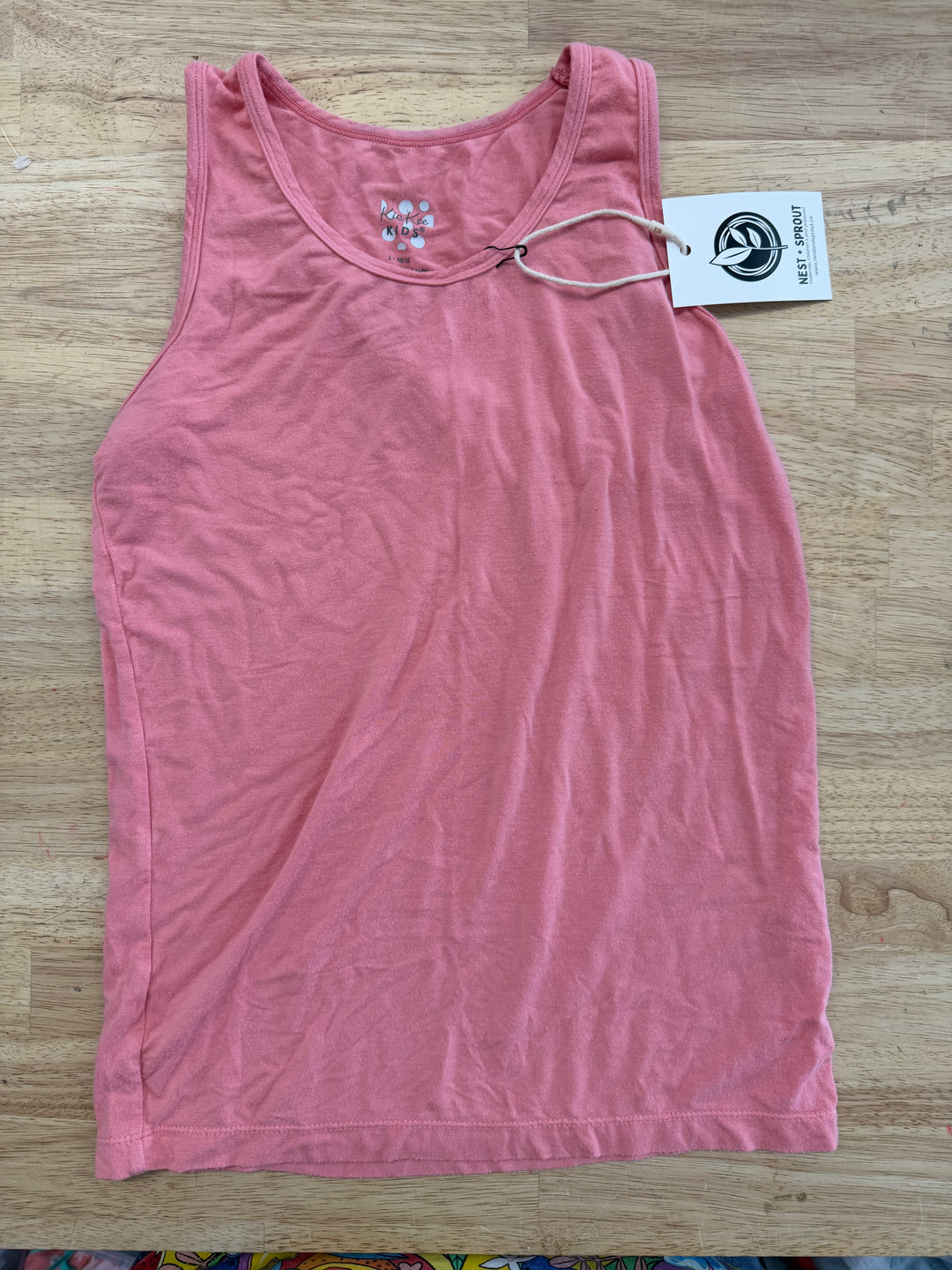 Kickee Kids medium pink Tank Top 10–12Y