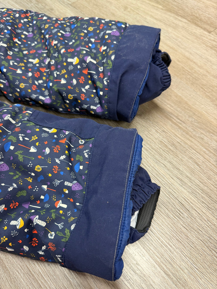 MEC Mushroom Print Snow Pants | Size 4