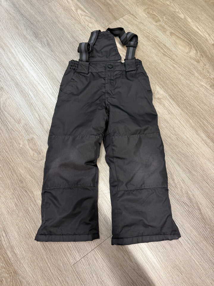 Athletic Works Snow Pants – XS (4–5Y) | Black Suspenders Removable Adjuster