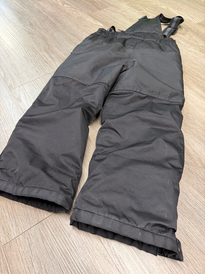 Athletic Works Snow Pants – XS (4–5Y) | Black Suspenders Removable Adjuster