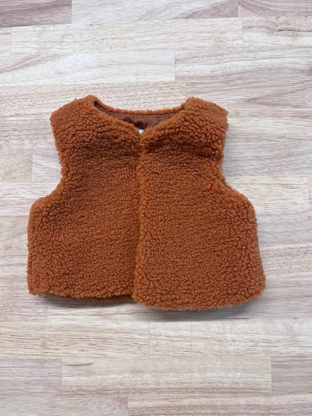 Old Navy Orange Vest, 3-6 Months