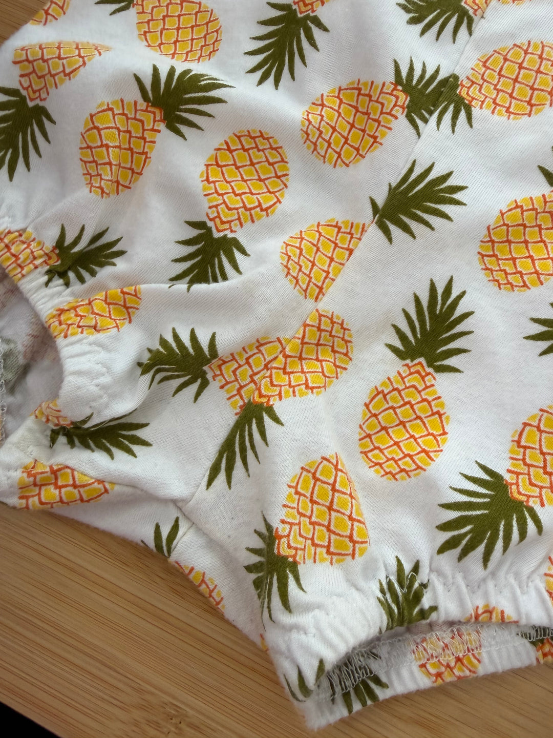 Little & Lively Romper – Size 12m (Pineapple Bubble, Halter)
