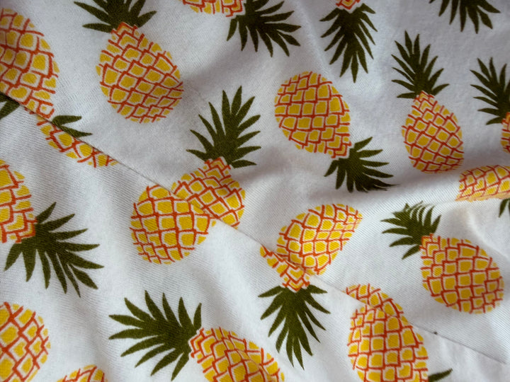 Little & Lively Romper – Size 12m (Pineapple Bubble, Halter)