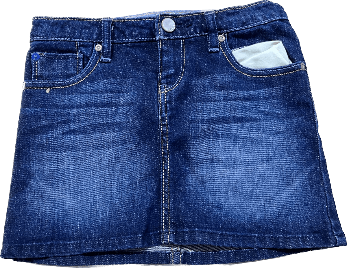 Gap Denim Skirt – Dark Wash (Size 6, Like New) - Nest and Sprout - Consignment