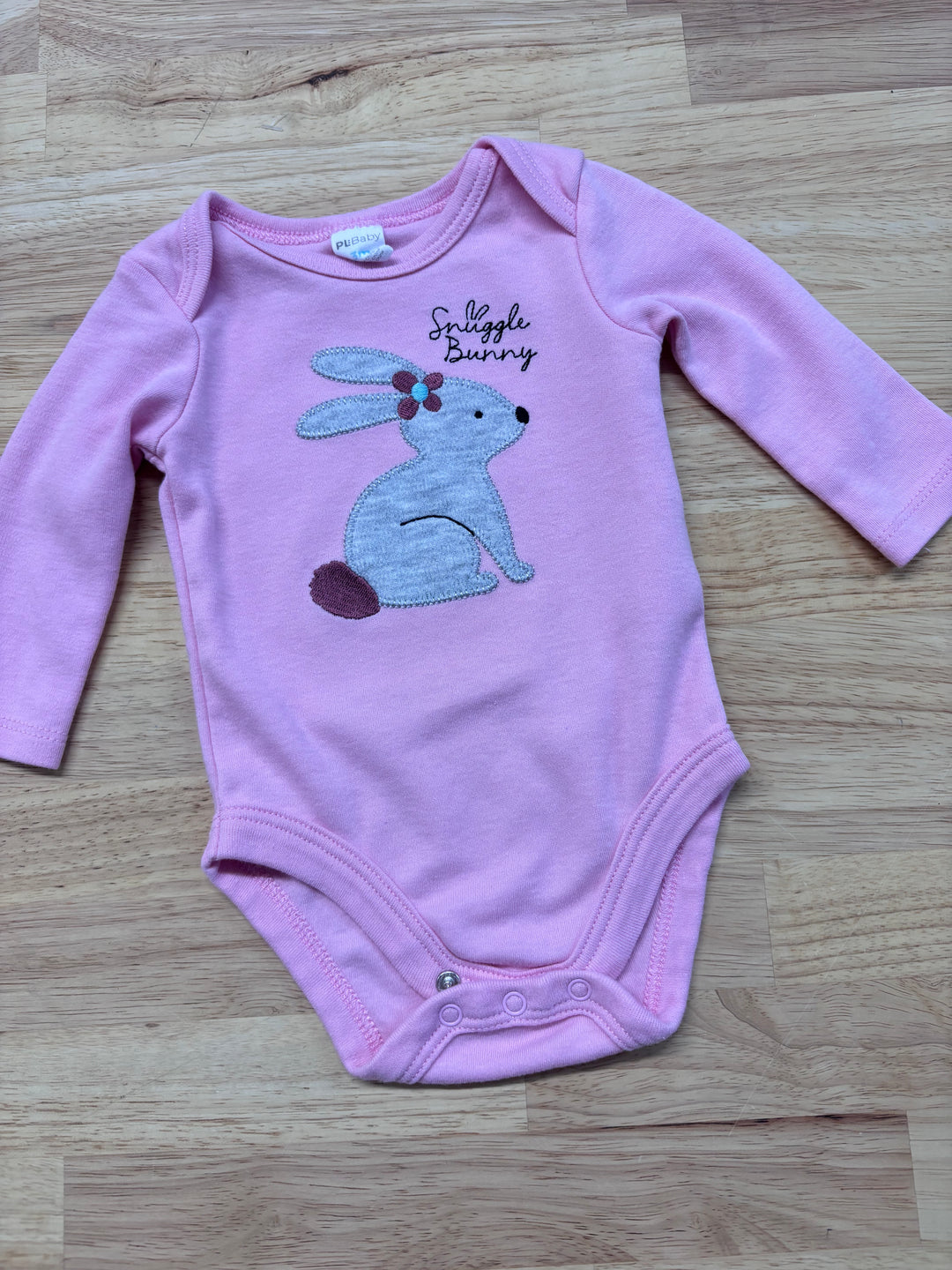 Petit Lem Baby 3 Month, Snuggle Bunny Bodysuit