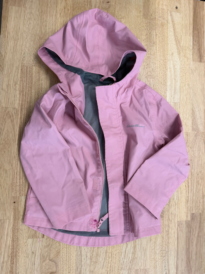 Eddie Bauer Rain Jacket – 4/5 | Light Pink | Mesh Lining