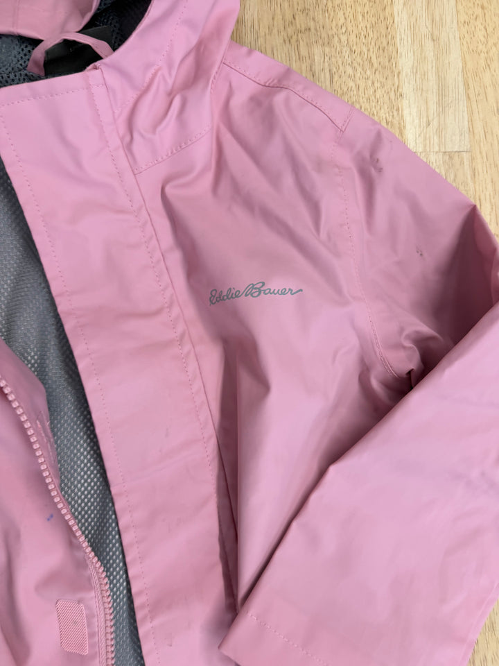 Eddie Bauer Rain Jacket – 4/5 | Light Pink | Mesh Lining