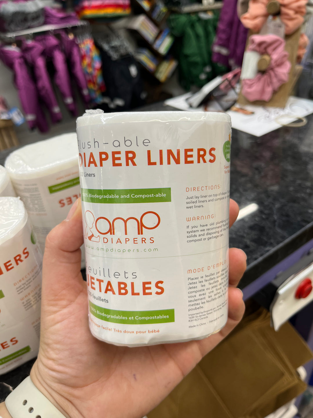 AMP Diapers Disposable Liners