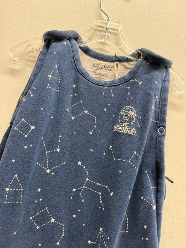 Woolino Sleep Bag – 2–24M | Blue Astrology Print