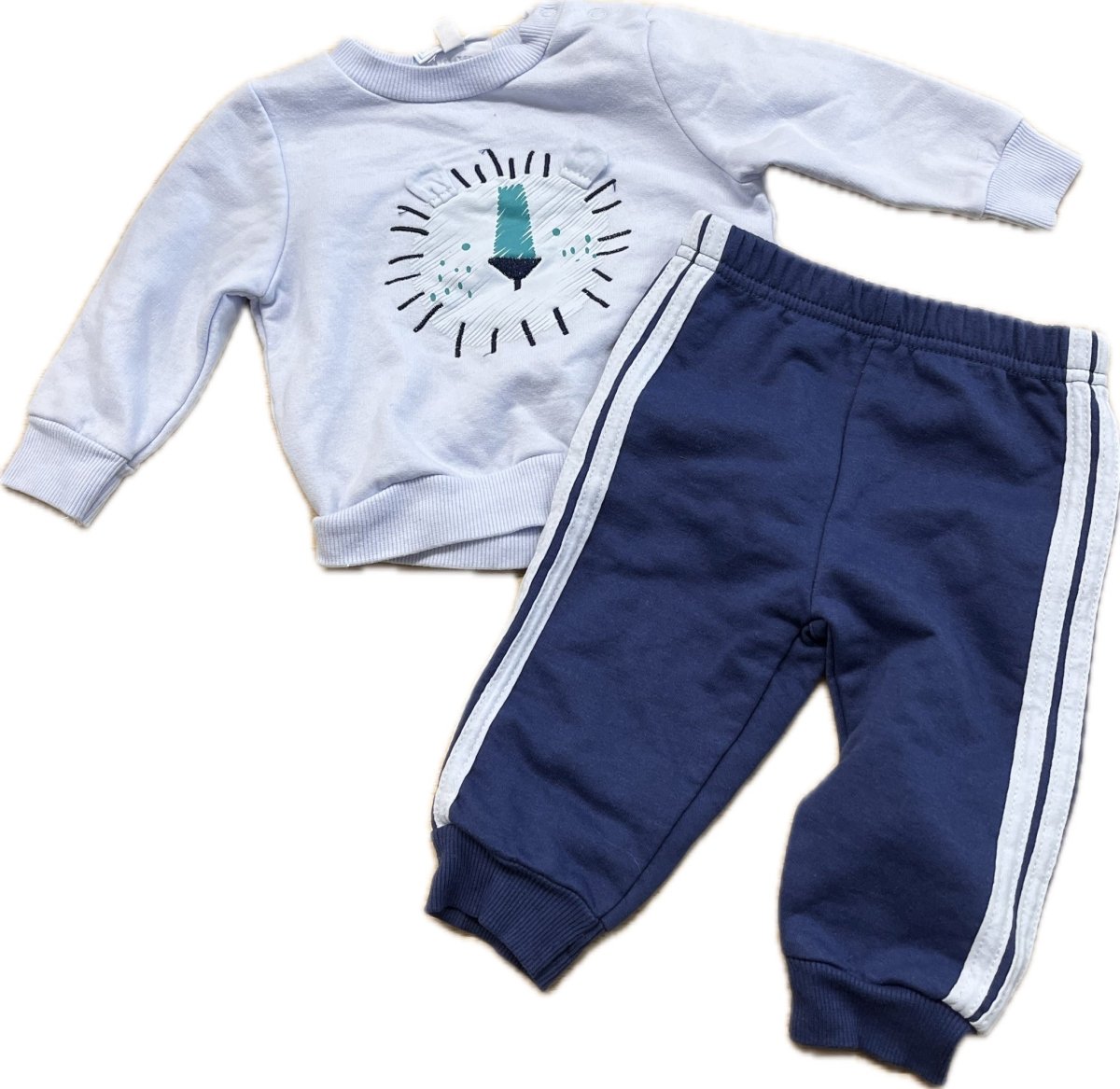 Baby Mode 6–9 Month Sweatshirt Set - Nest and Sprout - Consignment