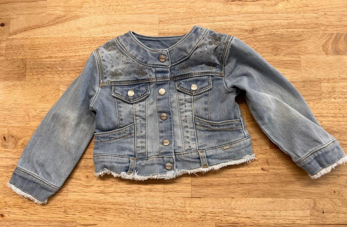 Mayoral Denim Jacket – Size 18 Months - Nest and Sprout - Consignment
