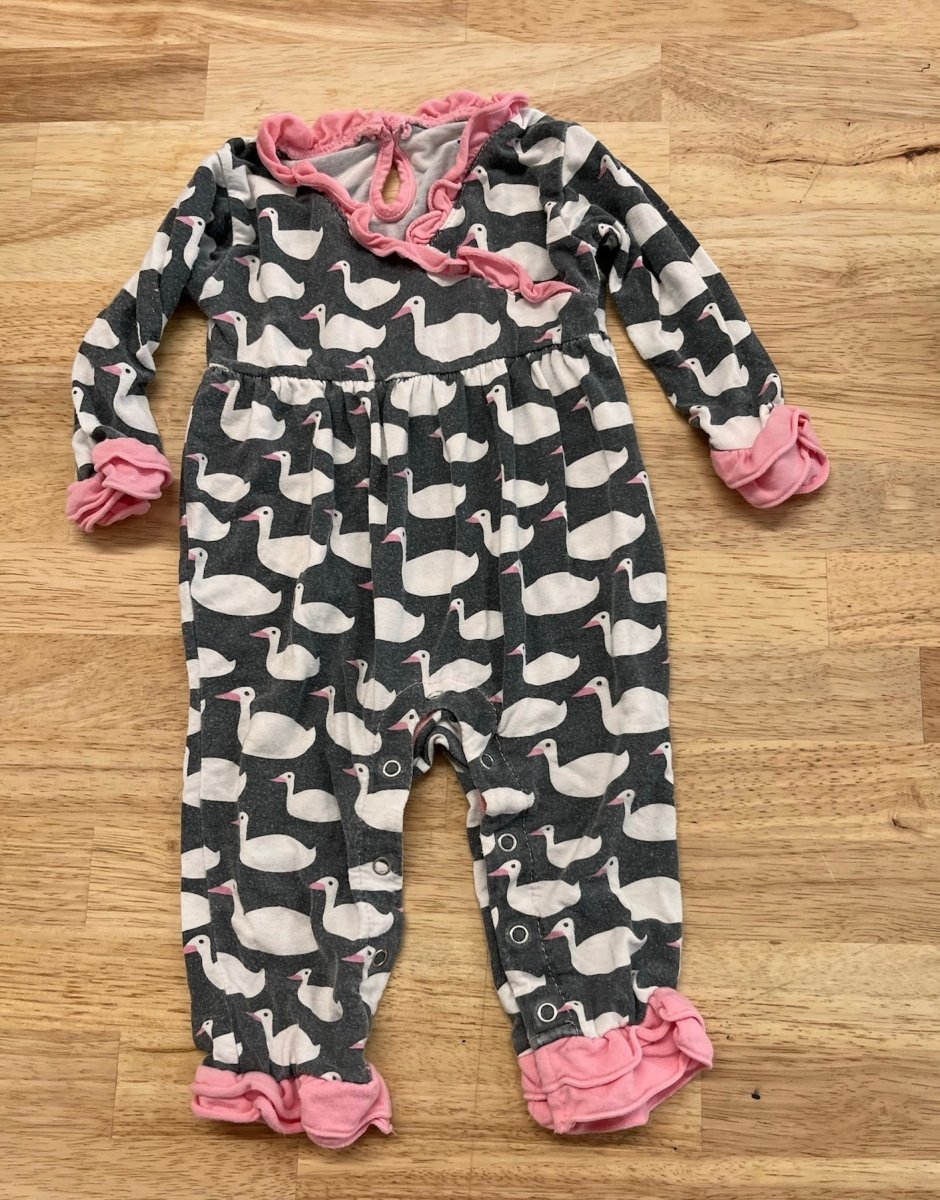 Kickee Pants Romper – Size 0–3 Months - Nest and Sprout - Consignment